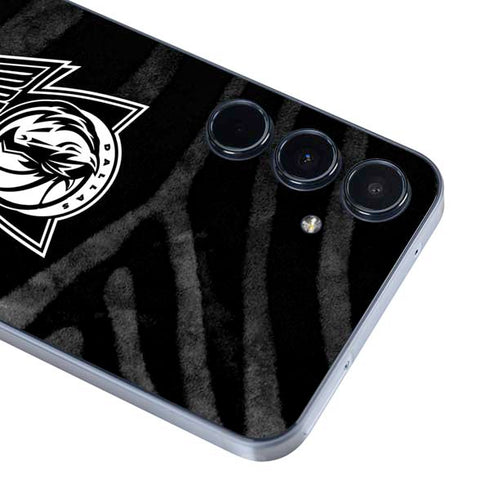 NBA Dallas Mavericks Black Animal Print Galaxy A55 5G Skin